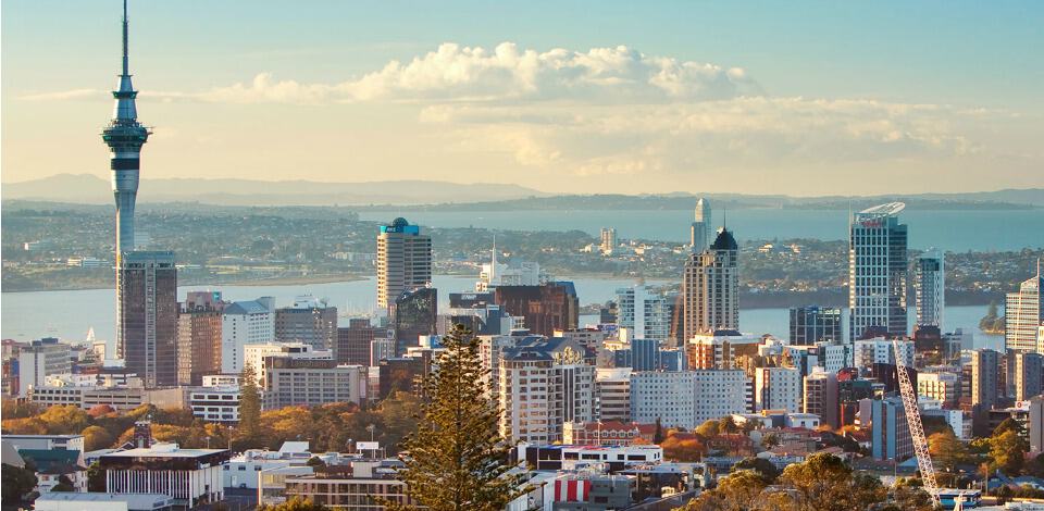 North Shore Aero Club - International Students - Photo of Auckland Skyline